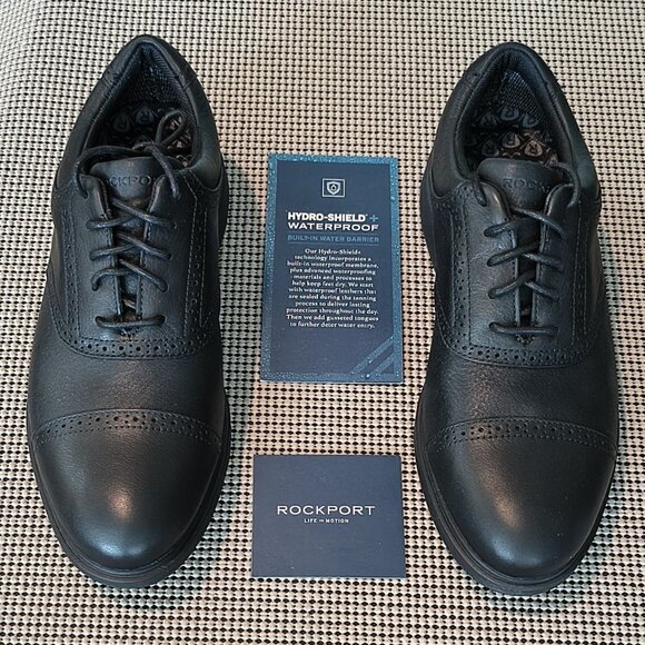 Rockport Total Motion Links Golf Shoe CJ0115 7.5 Wide-Black main image 7